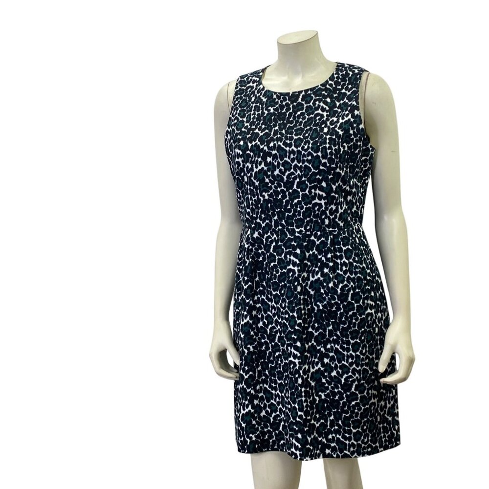 J.Crew Womens Sleeveless Leopard Print Dress Size 6‎